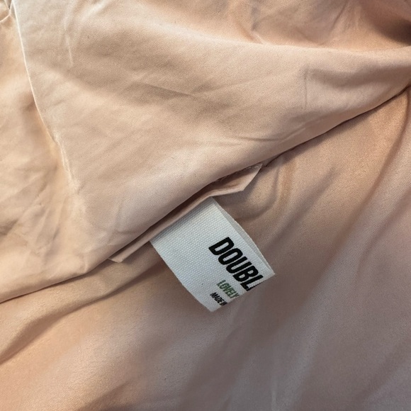 Double Zero Pale Pink Puffer Jacket - Picture 3 of 3